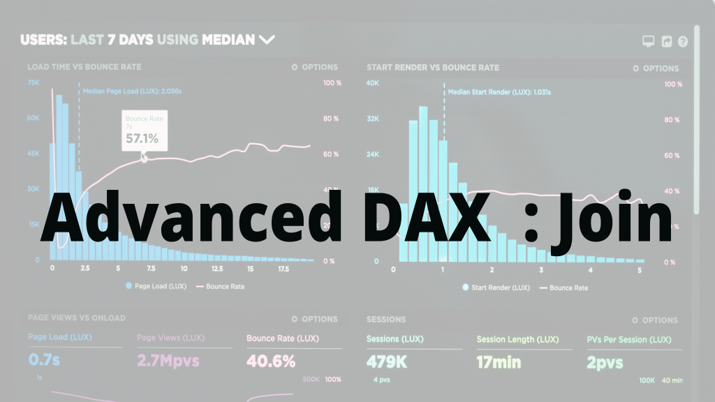 Advanced DAX - Joins